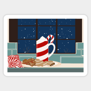 Hot Chocolate and Cookies Sticker